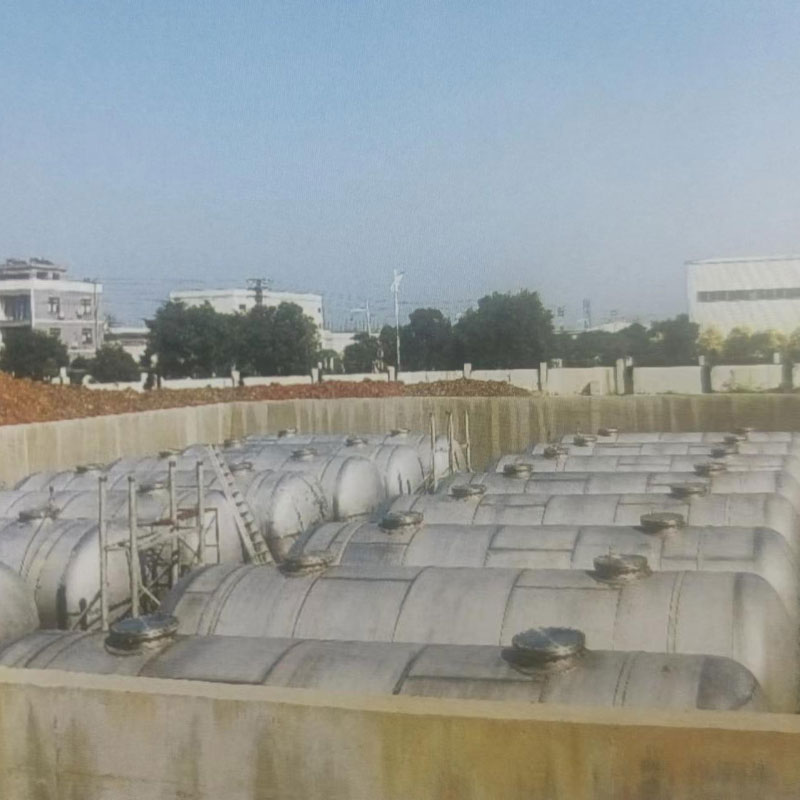 卧式化工不锈钢储罐