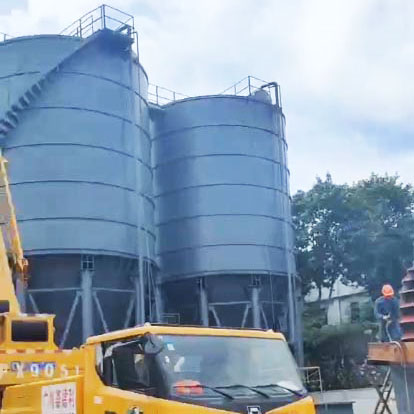 洗沙浓缩罐吊装