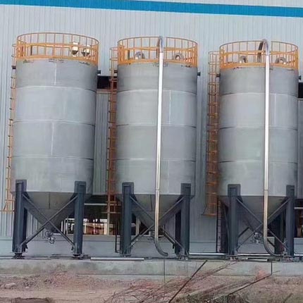 末颗粒储罐